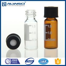 2ml química 8-425 vassoura de vidro transparente plugue de hplc de autosamoler